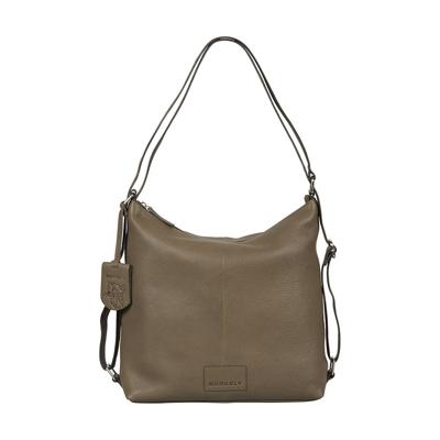 BURKELY SOFT SKYLAR BACKPACK HOBO-Taupe