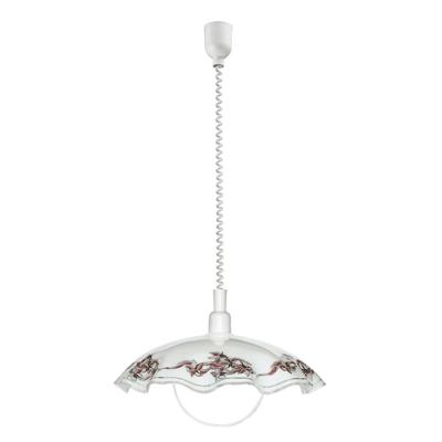 Eglo HanglampVetro Flowerprint gegolfd wit - 3041