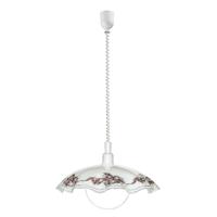 Eglo HanglampVetro Flowerprint gegolfd wit - 3041