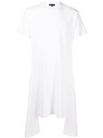 Comme des Garçons Homme Plus t-shirt oversize à design asymétrique - Blanc - thumbnail