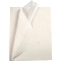 Creativ Company Tissuepapier, vel 50x70 cm, 17 gr, wit, 10 vel/ 1 doos