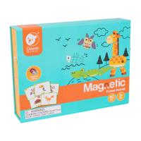 Classic World magneetspel bosdieren, 60dlg. Classic World magneetspel bosdieren, 60dlg.