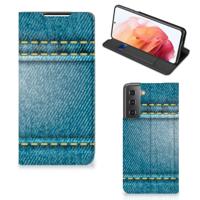 Samsung Galaxy S21 Hippe | Standcase | Jeans Samsung Galaxy S21 Hippe | Standcase | Jeans