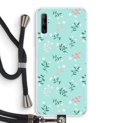 Small white flowers: Huawei P Smart Pro Transparant Hoesje met koord
