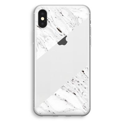 Biggest stripe: iPhone X Transparant Hoesje