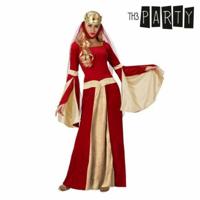 Kostuums voor Volwassenen Rood Middeleeuwse Dame - Maat: XL - Maat: XL