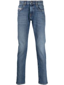 Diesel jean skinny à patch logo - Bleu