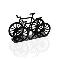 Servethouder Versa Zwart Metaal Keramisch Staal Ijzer 4,5 x 9,5 x 16,5 cm Fiets