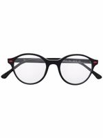Ray-Ban lunettes de vue à monture effet écaille de tortue - Noir