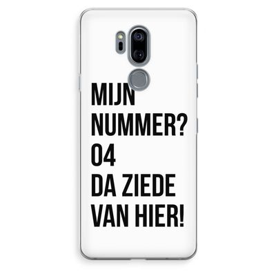 Da ziede van hier: LG G7 Thinq Transparant Hoesje