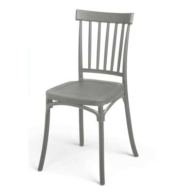 Stoel Gift Decor Grijs Polypropyleen 42 x 81,5 x 45 cm Stangen