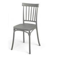 Stoel Gift Decor Grijs Polypropyleen 42 x 81,5 x 45 cm Stangen