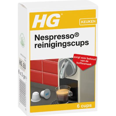 Nespresso reinigingscups Reinigingsmiddel