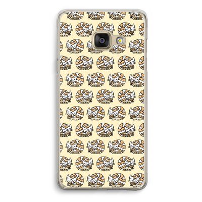 Slapende poes: Samsung Galaxy A3 (2016) Transparant Hoesje