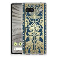 Google Pixel 7A | TPU Case | Beige Flowers