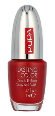 Pupa Milano - Pupa Lasting Color Glassy Nail Polish 5 ml 601 Red Fire Nagellak