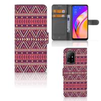 OPPO Reno5 Z | A94 5G | Telefoon Hoesje | Aztec Paars