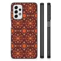 Samsung Galaxy A23 Back Case Batik Brown