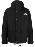 The North Face coupe-vent à logo brodé - Noir