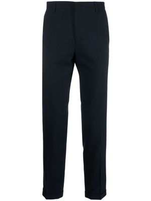 Paul Smith pantalon droit à taille mi-haute - Bleu