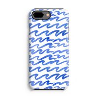 Blauwe golven: iPhone 7 Plus Tough Case