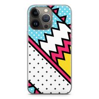 Pop Art #2: iPhone 13 Pro Transparant Hoesje