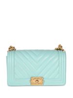 CHANEL Pre-Owned sac porté épaule Boy Chanel médium (2019) - Bleu - thumbnail