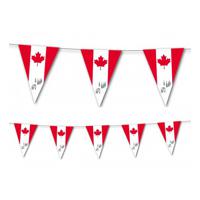 Canada vlaggenlijn - 3,5 meter - papier - decoratie slinger - Feestartikelen/versiering