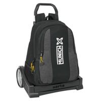 Schoolrugzak met Wielen Munich Topo Zwart 32 x 44 x 16 cm
