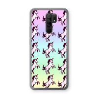 Musketon Unicorn: Xiaomi Redmi 9 Transparant Hoesje