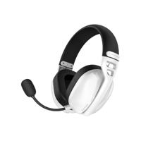 Hator Hyperpunk 3 Wireless over-ear gaming headset (Wit, 2.4GHz / Bluetooth 5.4 / USB-C)