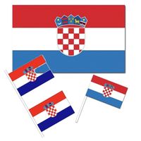 Feestartikelen Kroatië versiering pakket