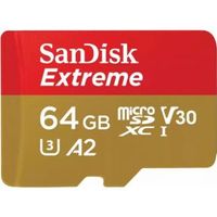 SanDisk Extreme 64GB MicroSDXC Geheugenkaart