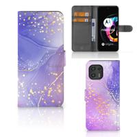 Hoesje voor Motorola Edge 20 Lite Watercolor Paars