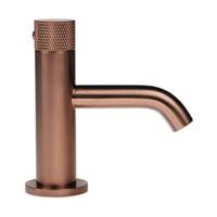 Fonteinkraan Blue Label Brondby Facet | Opbouw | Koudwater kraan | Laag model | 1-knop | Rond | Geborsteld brons