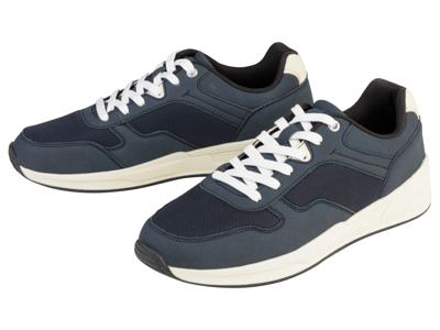 LIVERGY Heren sneakers (Marineblauw, 42)