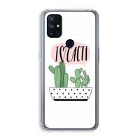 I love cacti: OnePlus Nord N10 5G Transparant Hoesje