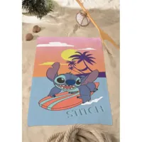 Stitch strandlaken surfing 70 x 140 cm polyester