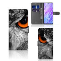 Samsung Galaxy S20 Plus | Telefoonhoesje | Met pasjeshouder | Uil