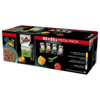 SHEBA Nature's Collection Mix - nat kattenvoer - 40x85g
