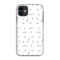 Hipster stripes: iPhone 11 Tough Case