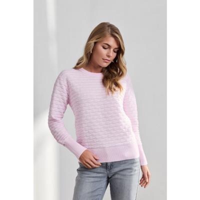 micha - Roze | Dames | Trui | Roze | XL | regular | Kamst mode