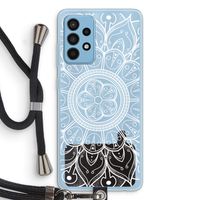 Roses Are Red: Samsung Galaxy A52 Transparant Hoesje met koord