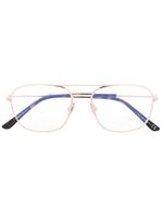 TOM FORD Eyewear lunettes de vue FT5830B à monture pilote - thumbnail