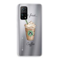 But first coffee: Xiaomi Mi 10T 5G Transparant Hoesje