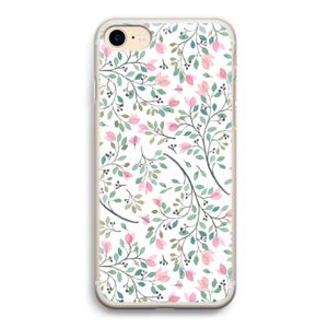 Sierlijke bloemen: iPhone 7 Transparant Hoesje