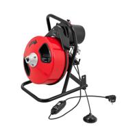 Trommel pijpreinigingsmachine - 390 W - 1486 tpm - Ø 32 - 100 mm