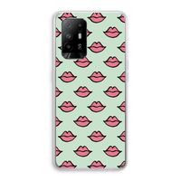 Lipjes: Oppo A95 5G Transparant Hoesje