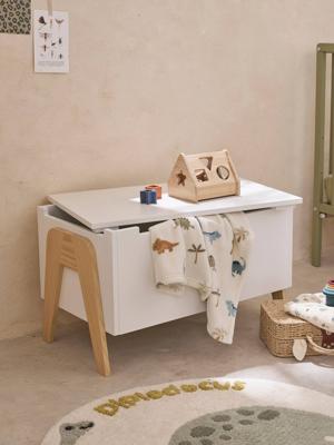 Speelgoedkoffer RETRO wit