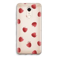 Framboosjes: Xiaomi Redmi 5 Transparant Hoesje
